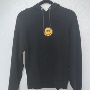 Custom-made Embroidered Patch Smiley Face Hoodie
